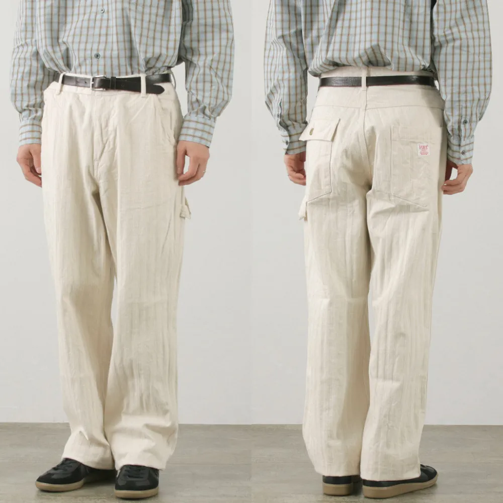 FOB FACTORY Work Pants & Chinos^/ F0485 HBT Painter pants ivory