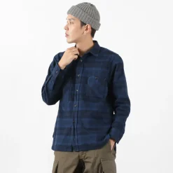 FOB FACTORY Shirts^/ F3481 HEAVY NEL WORK SHIRT