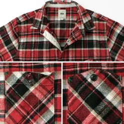 FOB FACTORY Shirts^/ F3481 HEAVY NEL WORK SHIRT