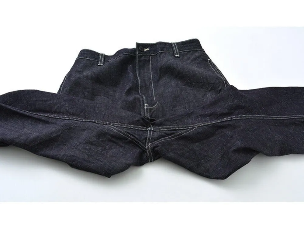 FOB FACTORY Work Pants & Chinos|Jeans^/ F0496 Hemp denim work trousers