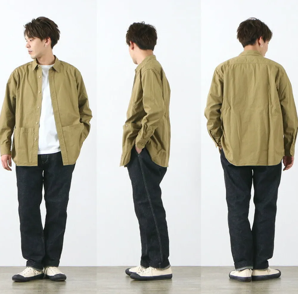 FOB FACTORY Work Pants & Chinos|Jeans^/ F0496 Hemp denim work trousers