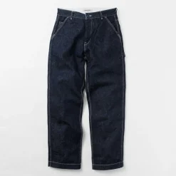 FOB FACTORY Jeans^/ F0509 Hemp denim painter pants one-wash