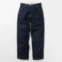 FOB FACTORY Jeans^/ F0509 Hemp denim painter pants one-wash