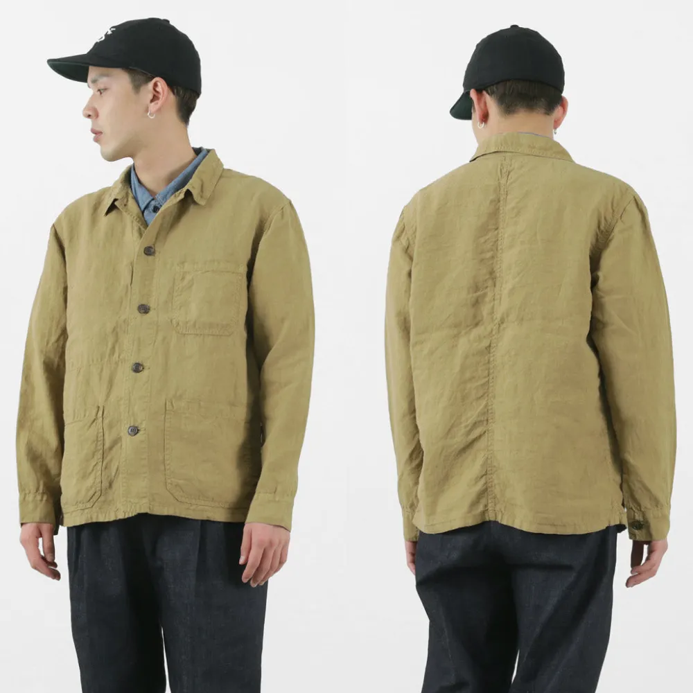 FOB FACTORY Shirts^/ F2413 Hemp shirt jacket