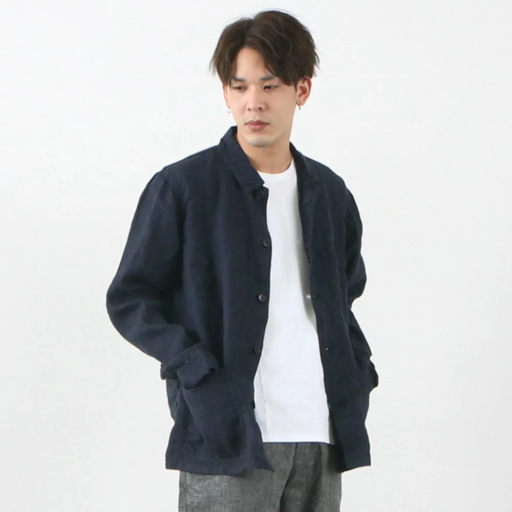 FOB FACTORY Shirts^/ F2413 Hemp shirt jacket