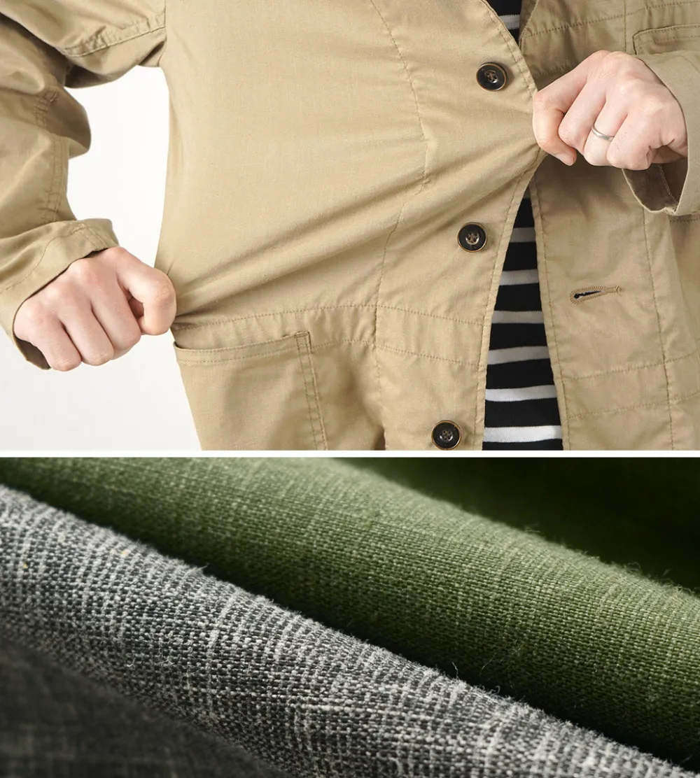 FOB FACTORY Jackets^/ F2424 Hospital Jacket