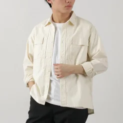 FOB FACTORY Shirts^/ F3498 Long sleeve field shirt