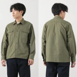 FOB FACTORY Shirts^/ F3498 Long sleeve field shirt