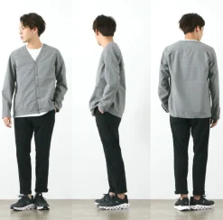 FOB FACTORY Cardigans^/ F2409 military cardigan