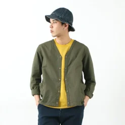 FOB FACTORY Cardigans^/ F2409 military cardigan