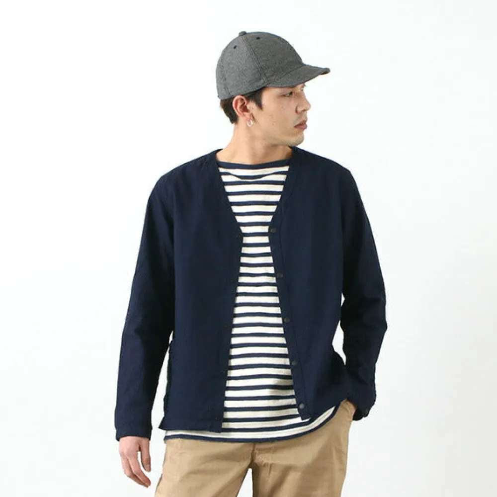 FOB FACTORY Cardigans^/ F2409 military cardigan