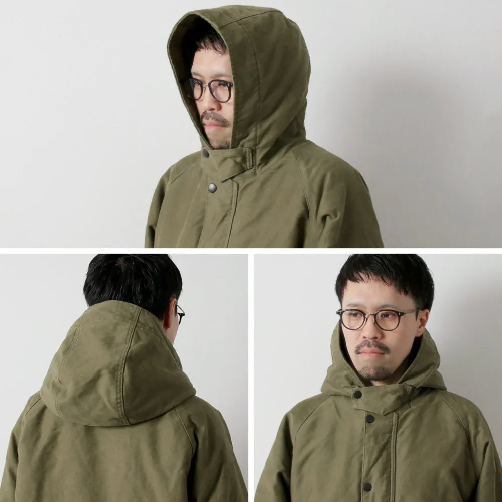 FOB FACTORY Coats^/ F2450 Moleskin Hood Coat