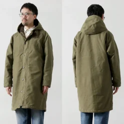 FOB FACTORY Coats^/ F2450 Moleskin Hood Coat