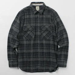 FOB FACTORY Shirts^/ F3497 Nel check work shirt