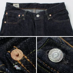 FOB FACTORY Jeans^/ F151-23 5P selvage jeans one-wash