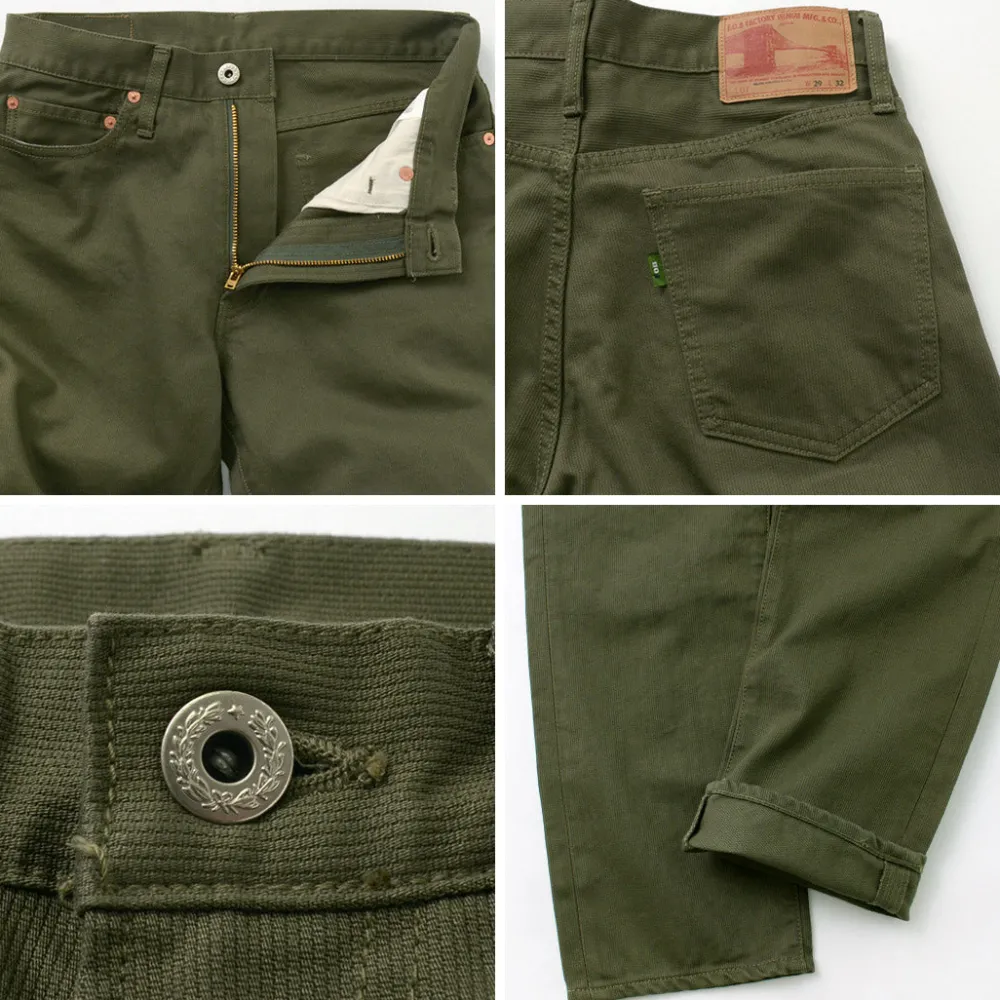 FOB FACTORY Work Pants & Chinos^/ F1134 Pique 5P pants
