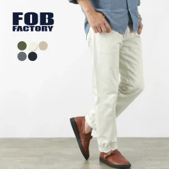 FOB FACTORY Work Pants & Chinos^/ F1134 Pique 5P pants