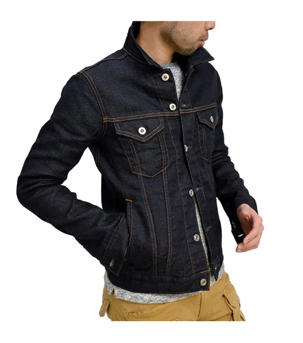 FOB FACTORY Jackets^/ F2288 Relaxed denim 3rd jacket