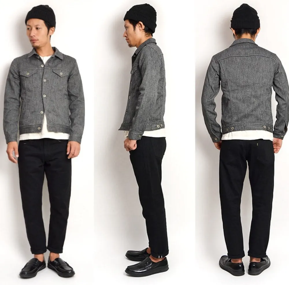 FOB FACTORY Jackets^/ F2288 Relaxed denim 3rd jacket