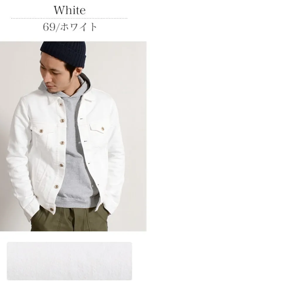 FOB FACTORY Jackets^/ F2288 Relaxed denim 3rd jacket