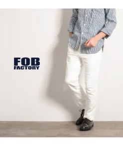 FOB FACTORY Trousers^/ F0438 Relaxed Narrow Easy Pants