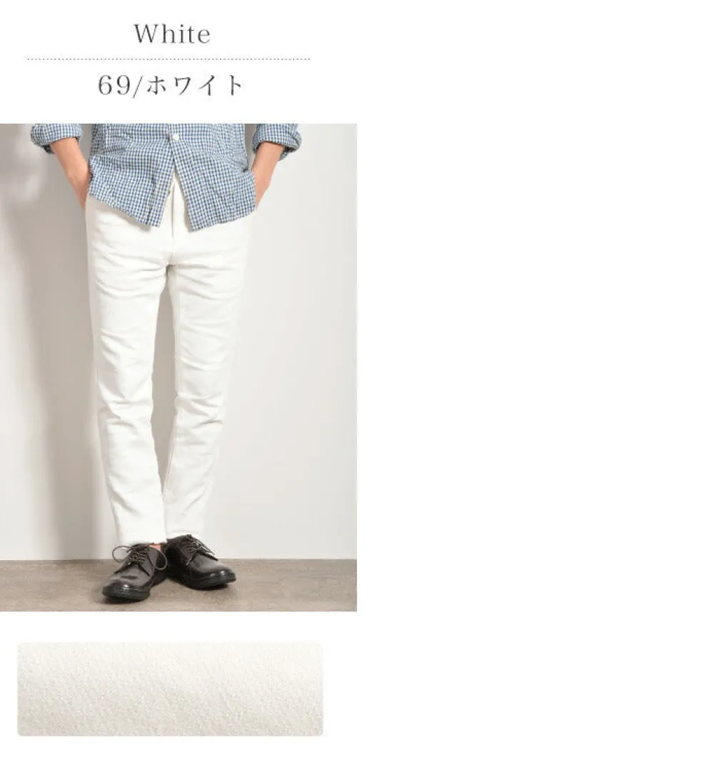 FOB FACTORY Trousers^/ F0438 Relaxed Narrow Easy Pants