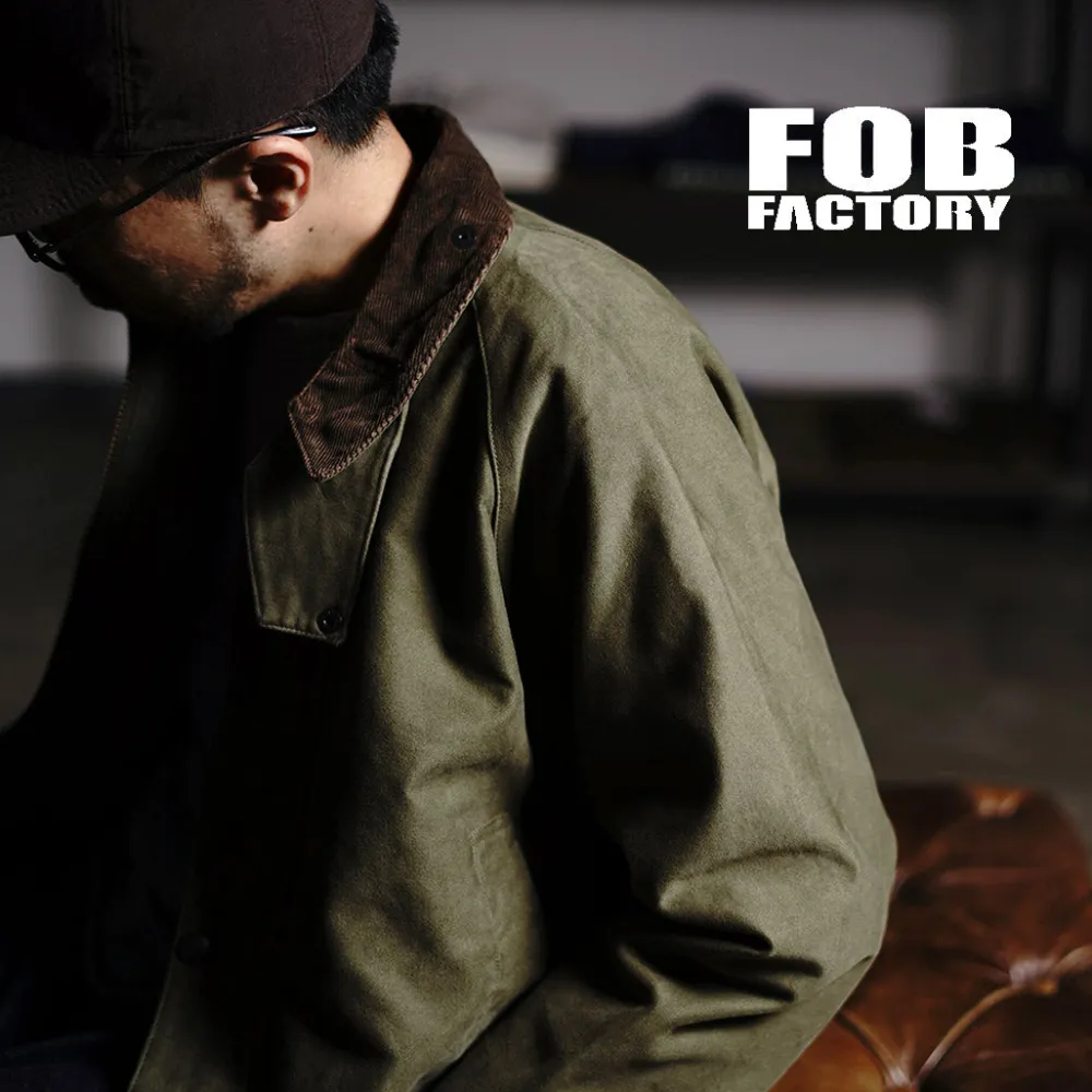FOB FACTORY Jackets^/ F2361 Riding Jacket Moleskin