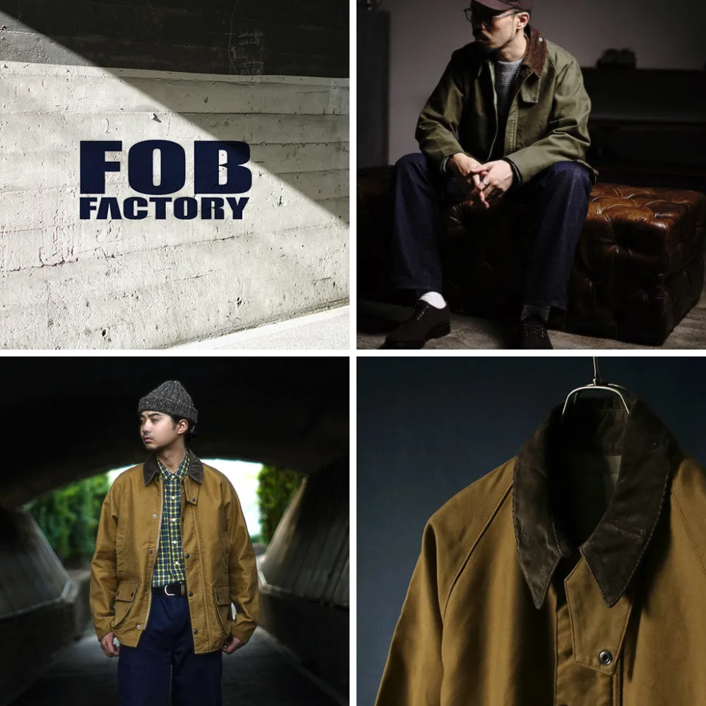FOB FACTORY Jackets^/ F2361 Riding Jacket Moleskin