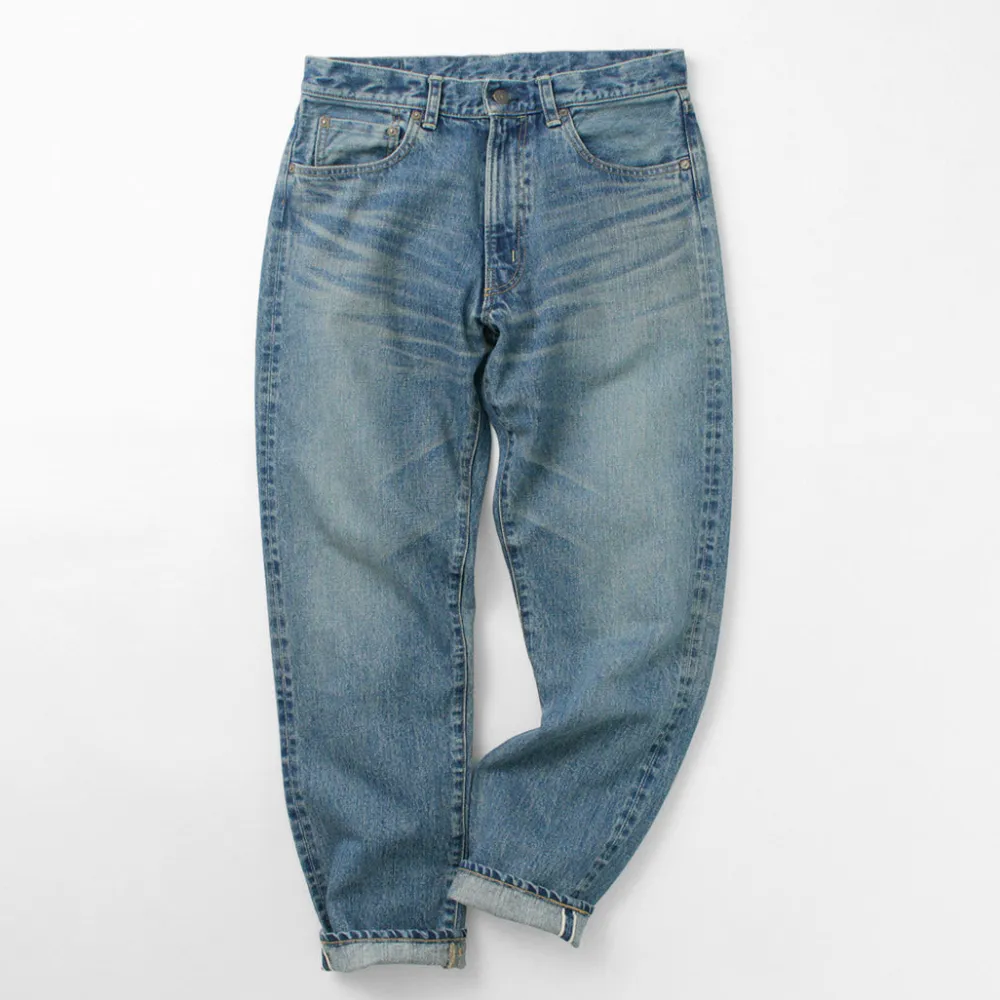 FOB FACTORY Jeans^/ F160 Selvedge 66 Denim 5-pocket