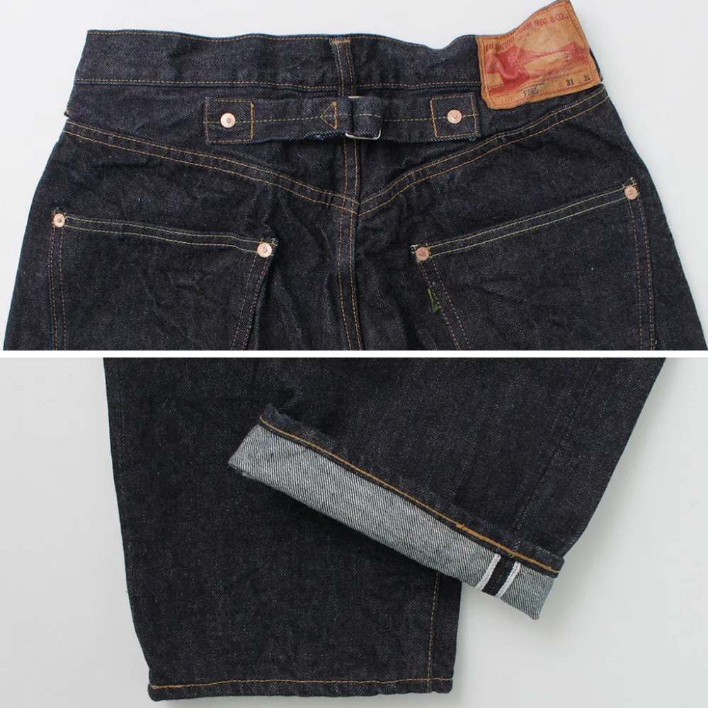 FOB FACTORY Jeans^/ F165 Selvedge garage denim one-wash