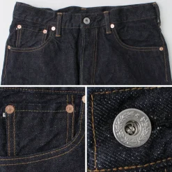 FOB FACTORY Jeans^/ F165 Selvedge garage denim one-wash