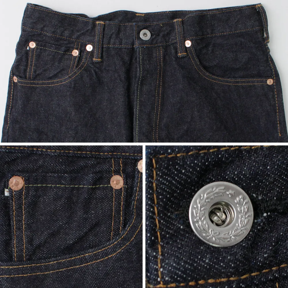 FOB FACTORY Jeans^/ F165 Selvedge garage denim one-wash