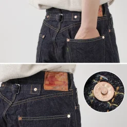 FOB FACTORY Jeans^/ F165 Selvedge garage denim one-wash