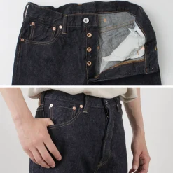 FOB FACTORY Jeans^/ F165 Selvedge garage denim one-wash