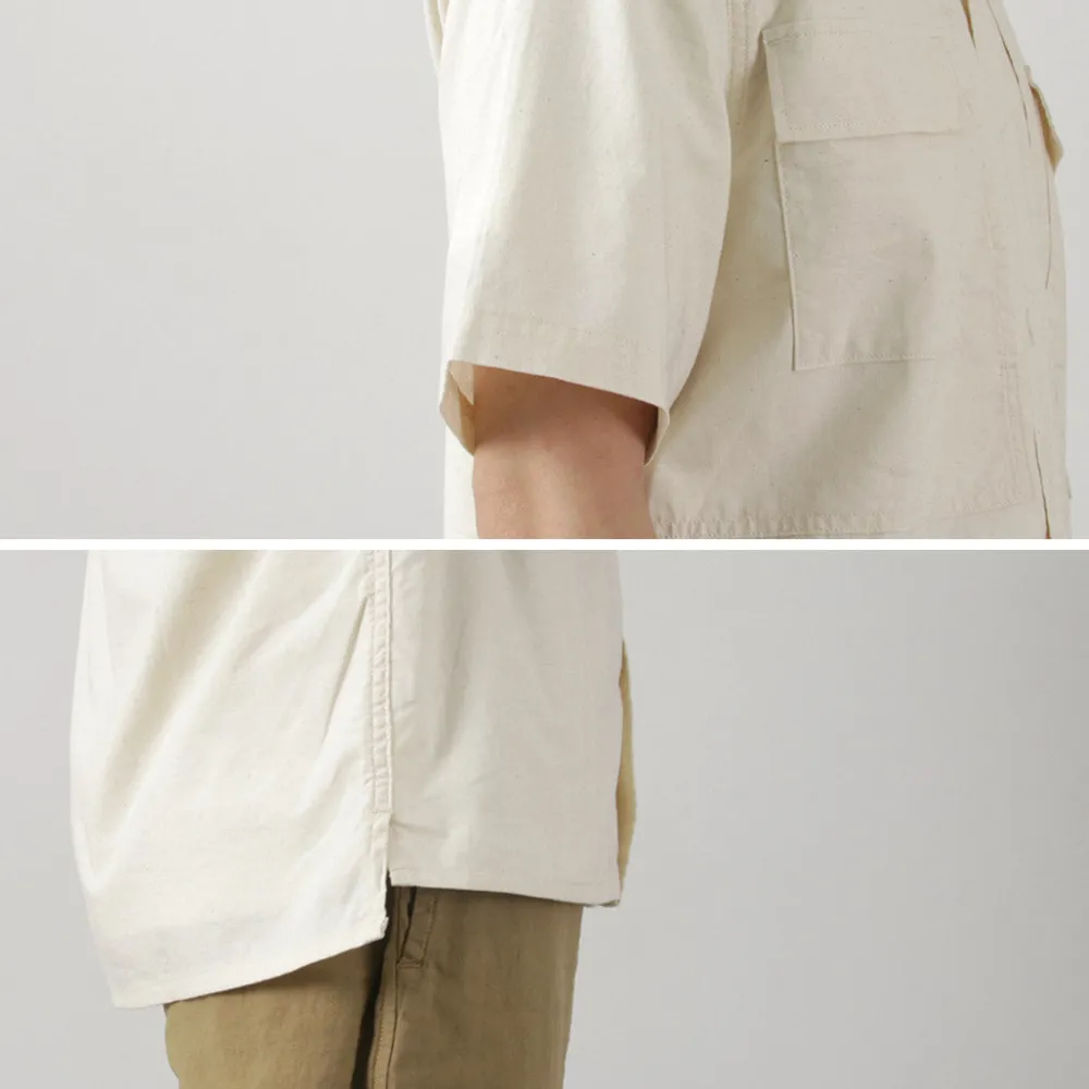 FOB FACTORY Shirts^/ F3499 Short sleeve field shirt