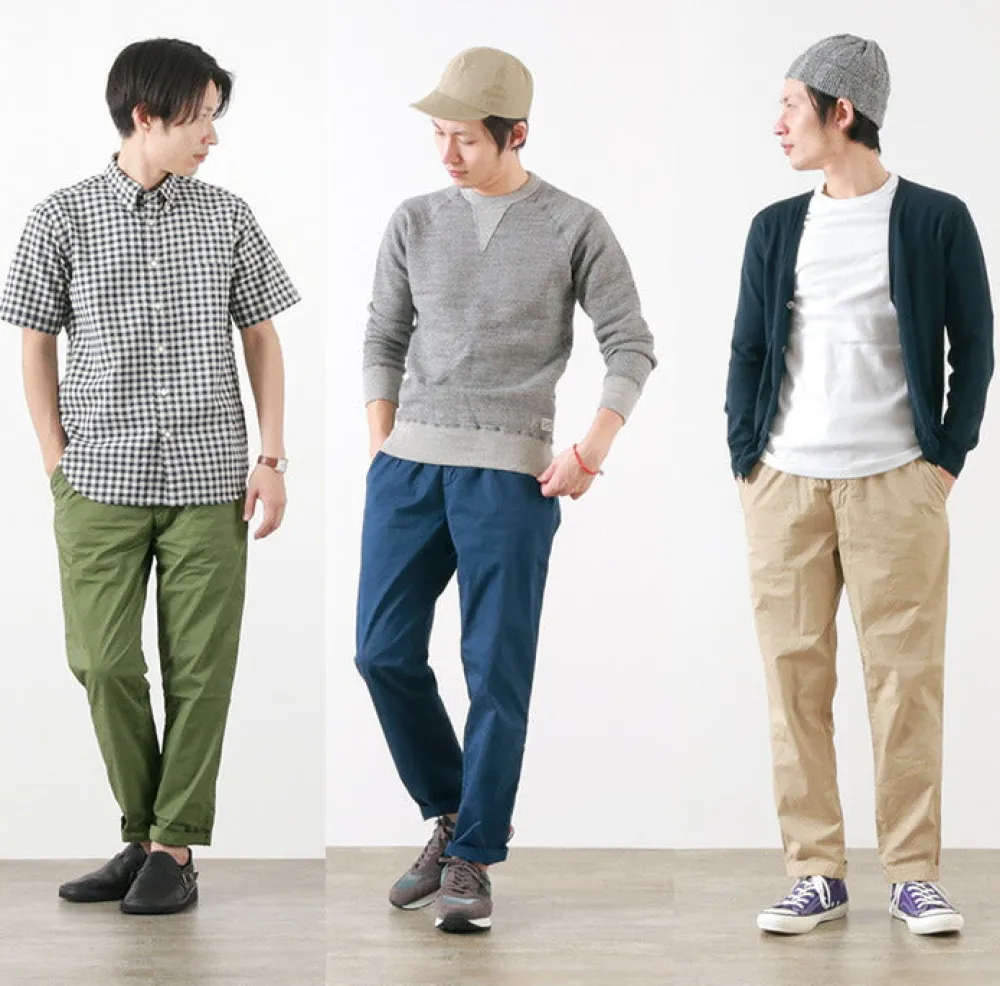 FOB FACTORY Trousers^/ F0471 Sicilian/Stretch Twill Trousers