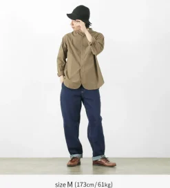 FOB FACTORY Jeans^/ F0511 WW2 Denim deck trousers One wash one-wash