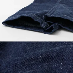 FOB FACTORY Jeans^/ F0511 WW2 Denim deck trousers One wash one-wash