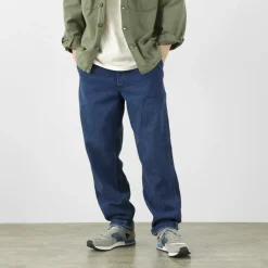 FOB FACTORY Jeans^/ F0511 WW2 Denim deck trousers Used finish used-wash