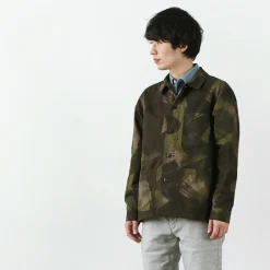 FOB FACTORY Jackets^/ FRC003 French Shirt Jacket camo