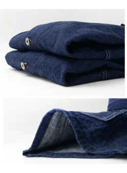 FOB FACTORY Jackets^/ F2417WW2 denim coveralls one-wash