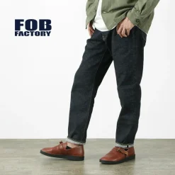 FOB FACTORY Jeans^/ F150WW2 selvedge denim 5p one-wash