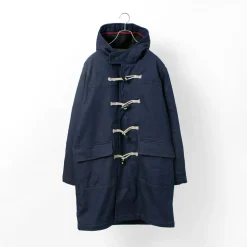 FOB FACTORY Coats^/ Indigo Duffle Coat one-wash