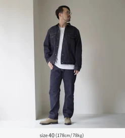 FOB FACTORY Jackets^/ Selvage Denim 3rd Jacket indigo