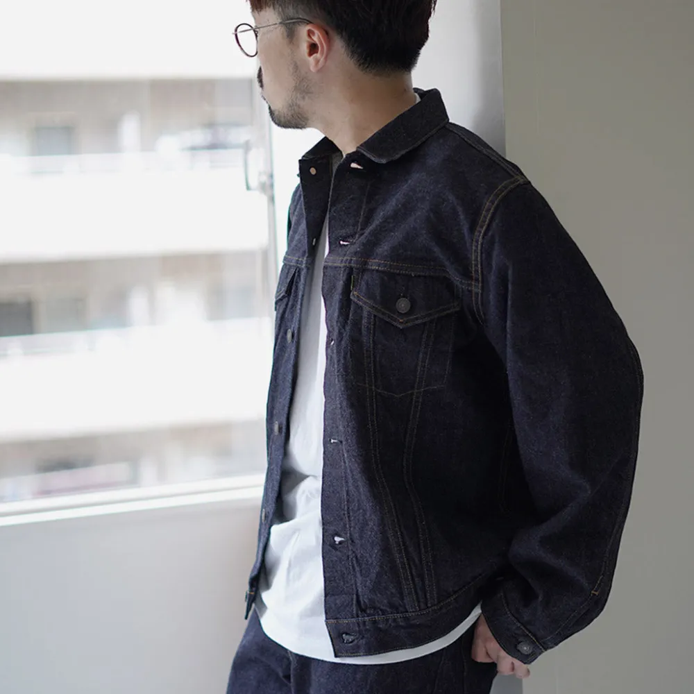 FOB FACTORY Jackets^/ Selvage Denim 3rd Jacket indigo