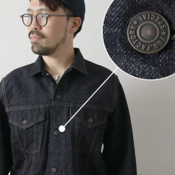 FOB FACTORY Jackets^/ Selvage Denim 3rd Jacket indigo