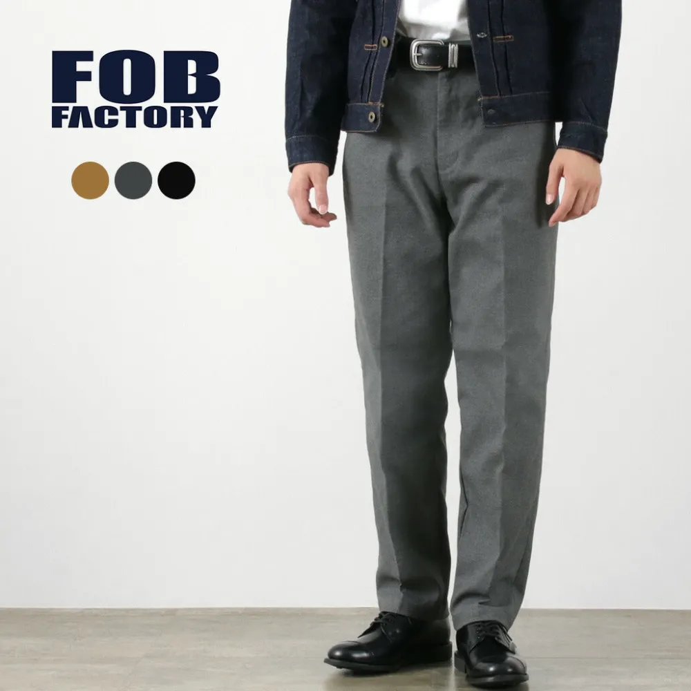 FOB FACTORY Work Pants & Chinos^/ STA-PREST Wide Trousers