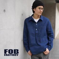 FOB FACTORY Jackets^/ US Army PO JKT denim
