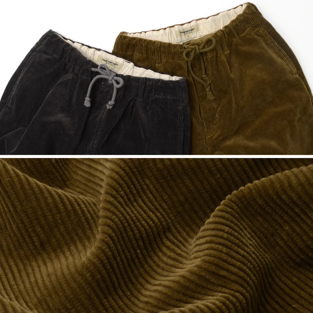 FOB FACTORY Trousers^/ Wide Well Corduroy Pants