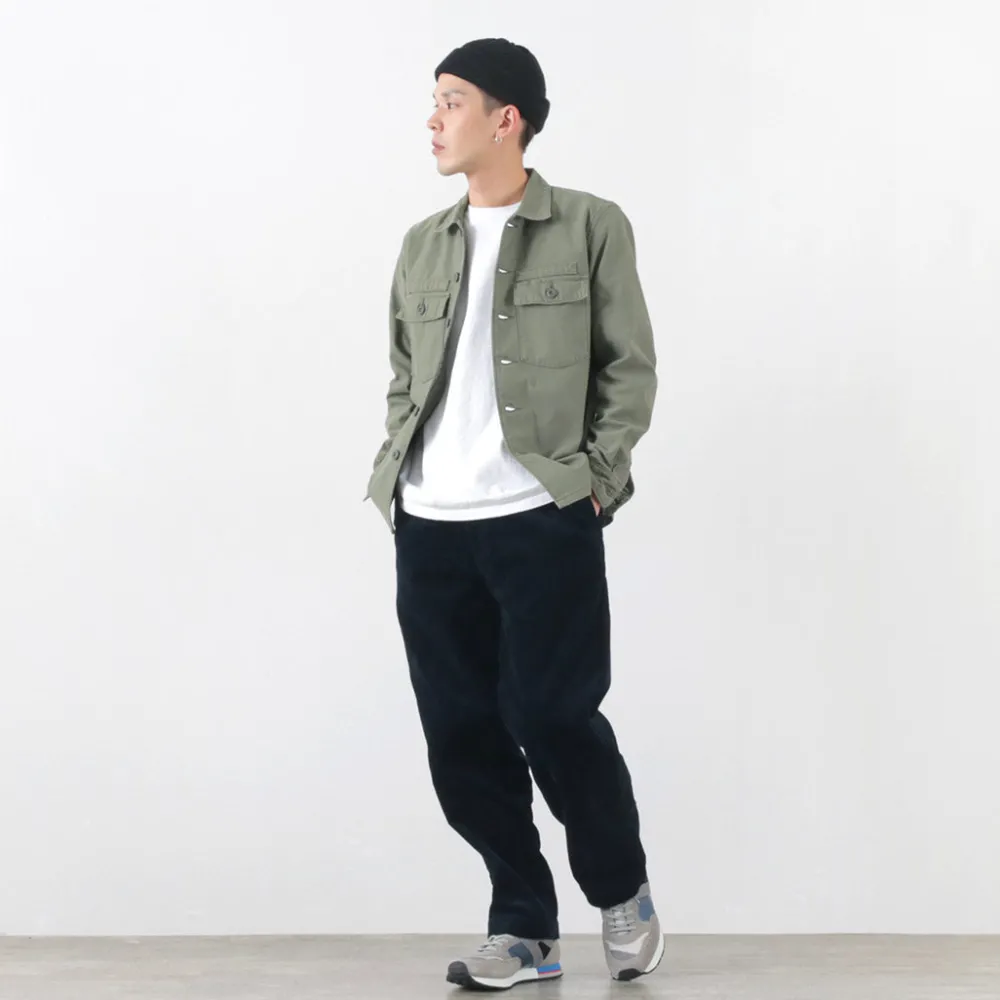 FOB FACTORY Trousers^/ Wide Well Corduroy Pants